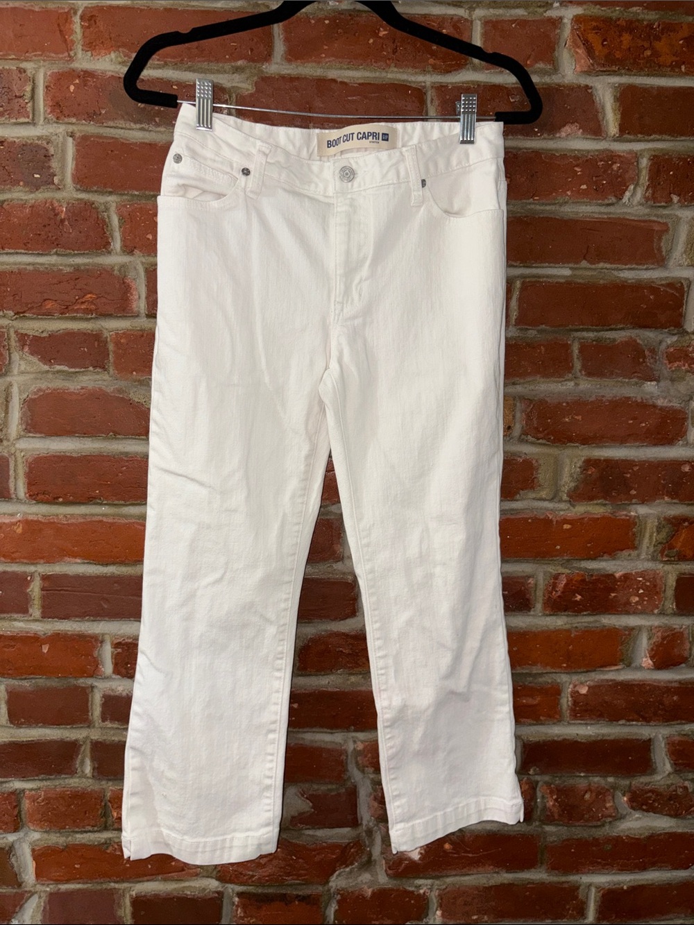 GAP White Boot Cut Jeans
